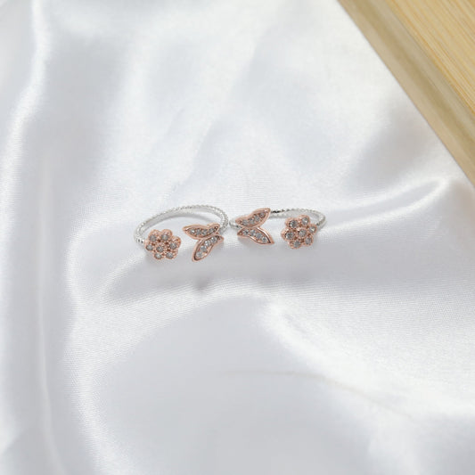 Blossom Belle Toe Rings