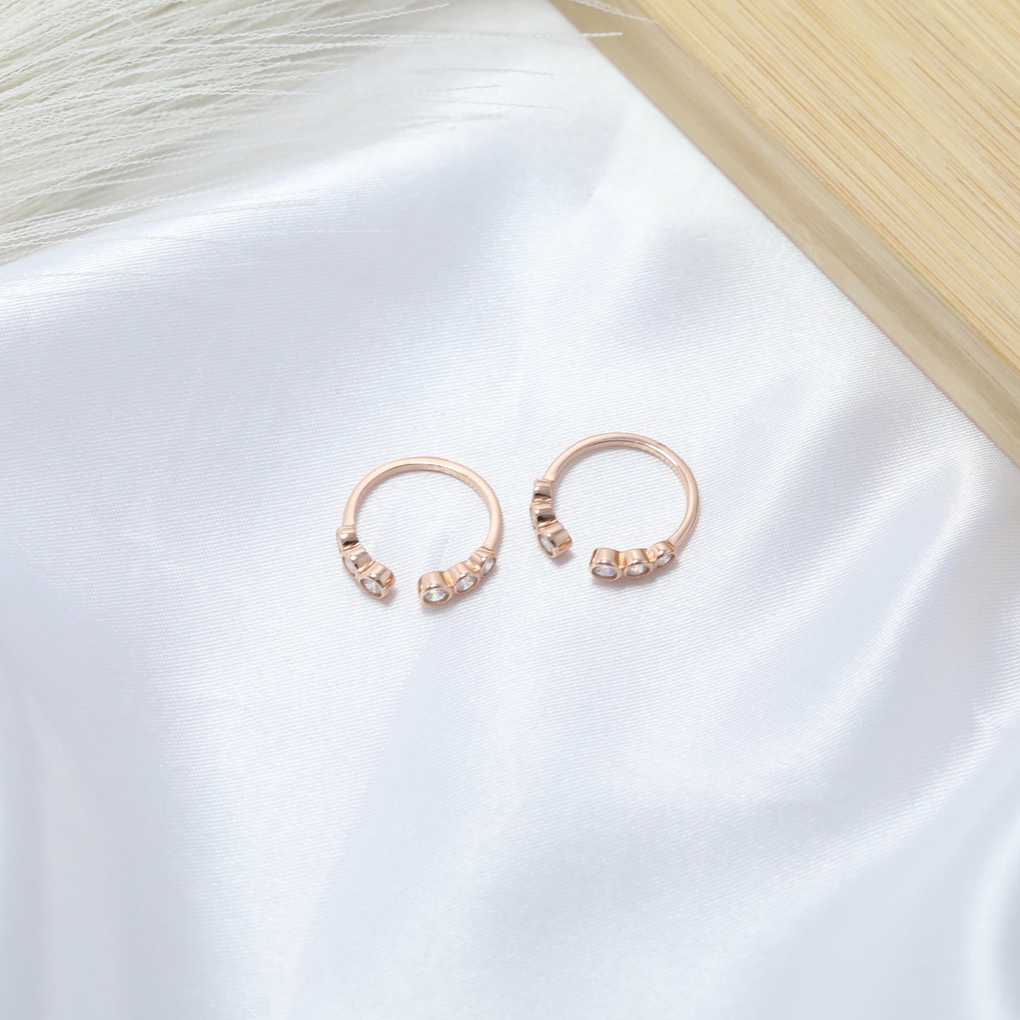 Triveni Toe Ring