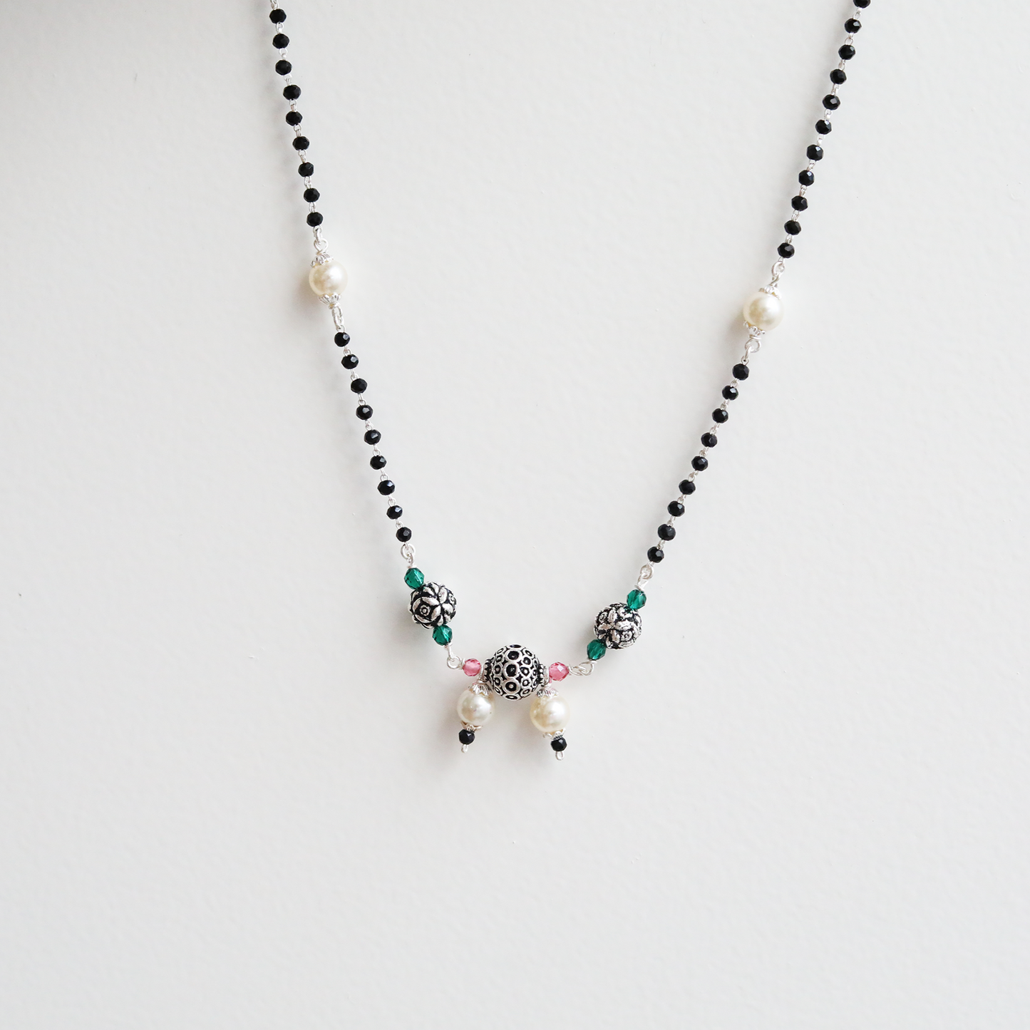 Meera Twin Pearl Drop Mangalsutra