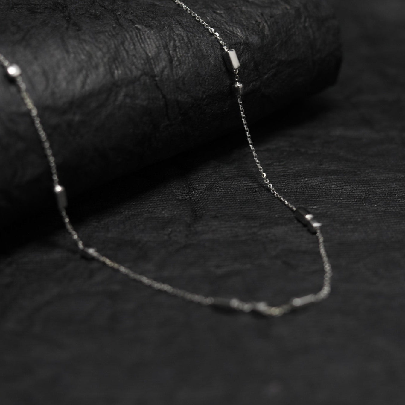 Bijli Beads Silver Chain