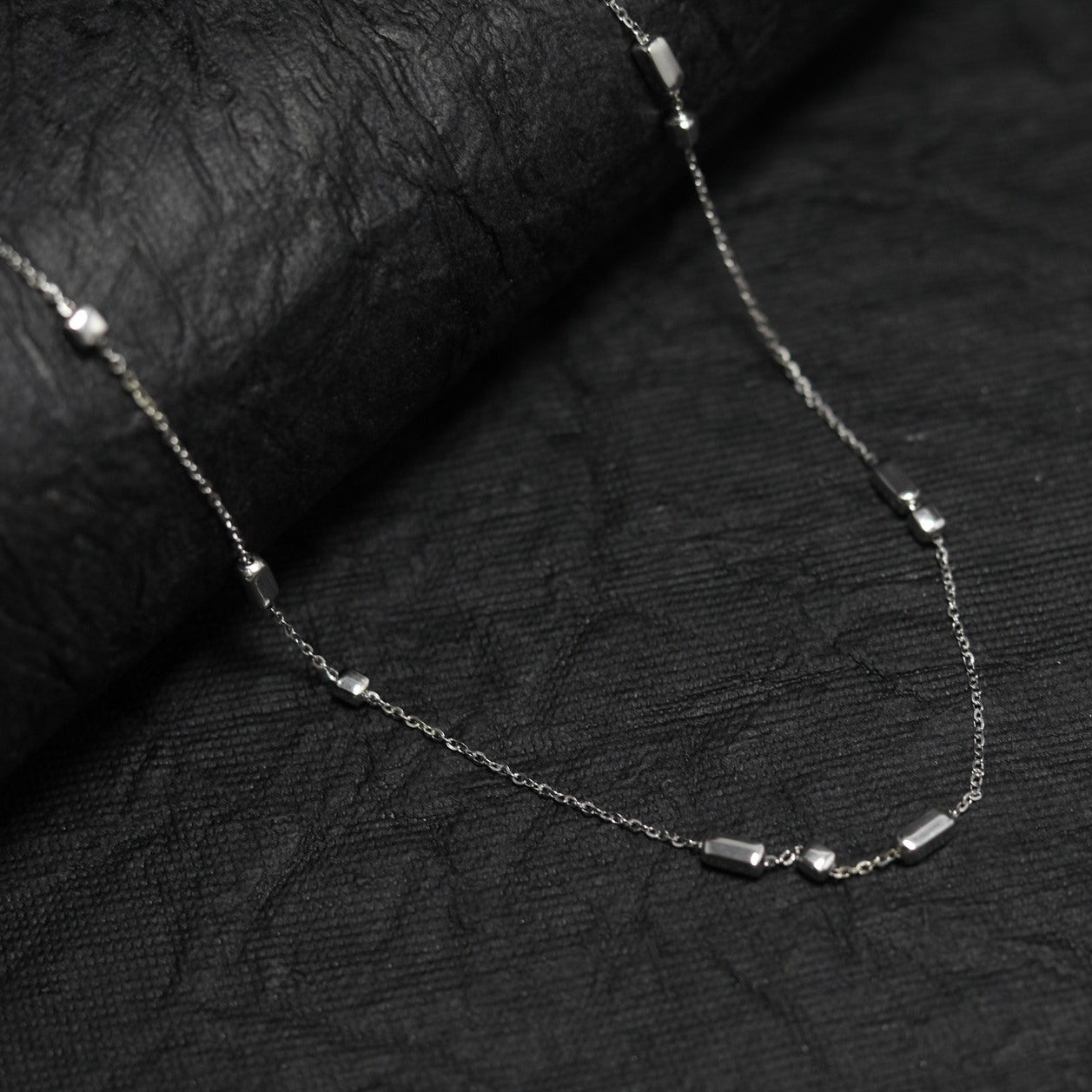 Bijli Beads Silver Chain