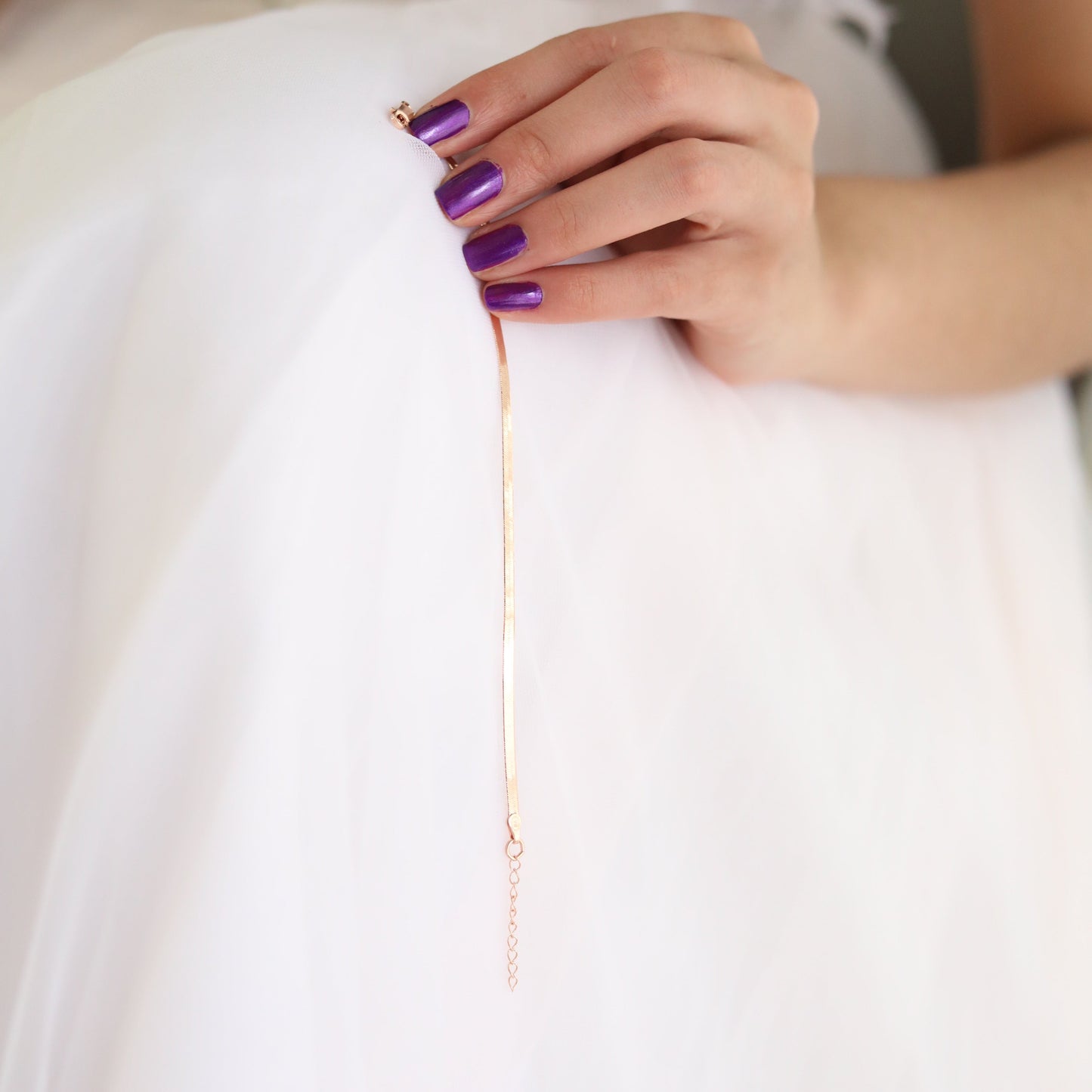 Rose Gold Snake chain Bracelet