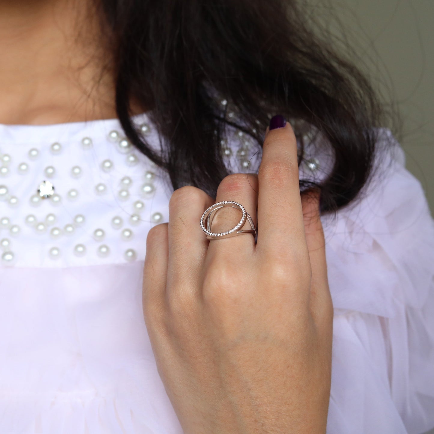 Aaina Halo Ring