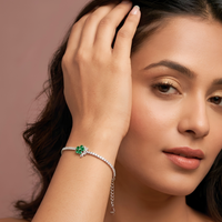 Mehfil Floral Tennis Bracelet