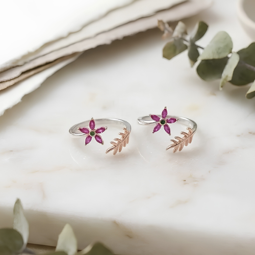 Gulnaar Toe Rings