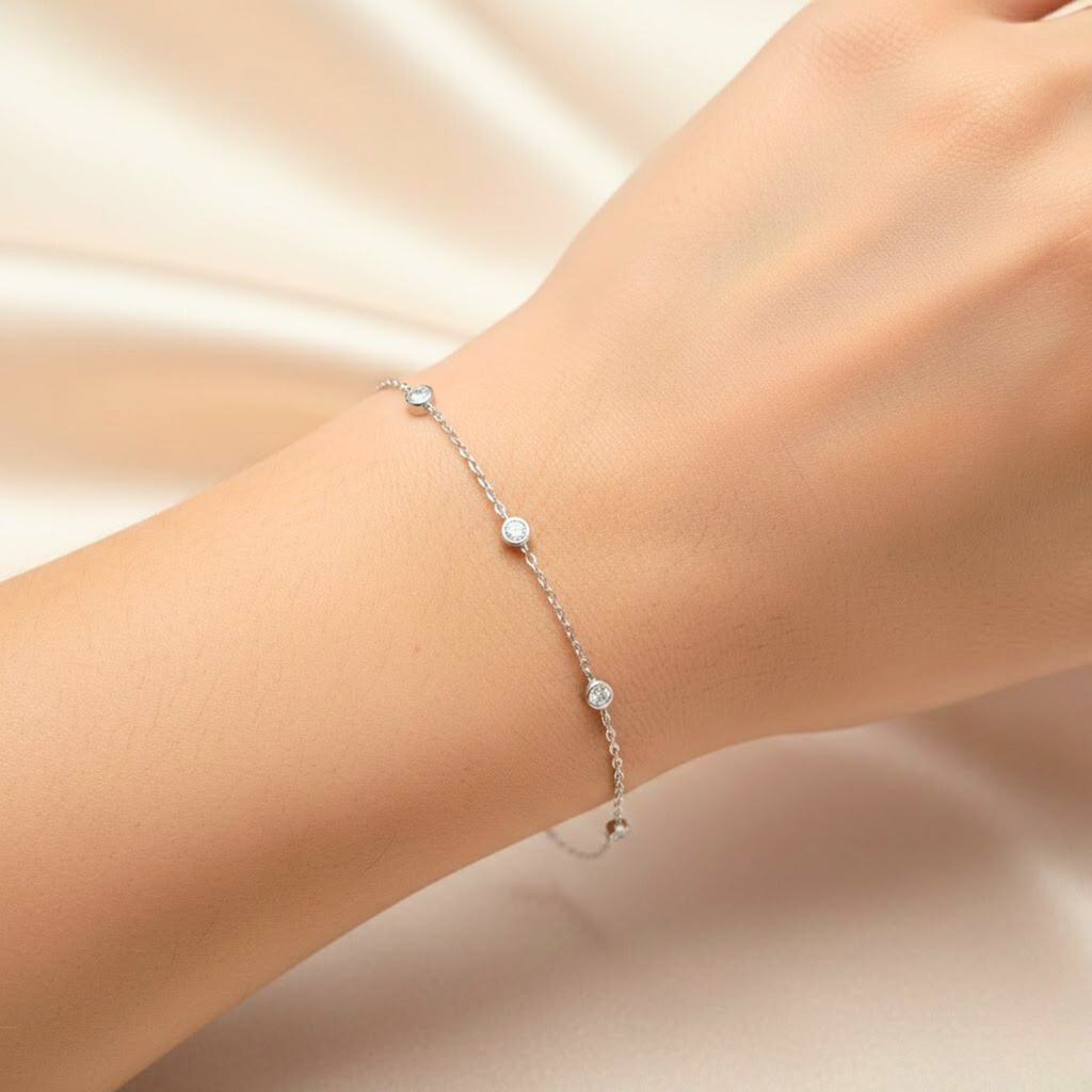 Classic Solitaire Bracelet