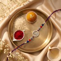 Trishul - 92.5 silver Rakhi