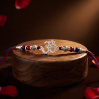 Om - 92.5 silver Rakhi