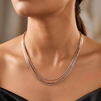 Apsara Tri-Tone Necklace