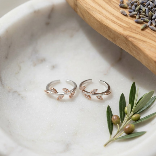 Leaf Toe Ring