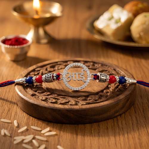 Bhai - 92.5 silver Rakhi