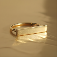 Bare Bar Ring