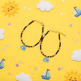 Elegant Peacock Nazarmani for Babies