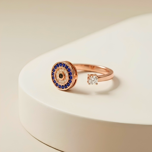 Nazar Spinner Ring