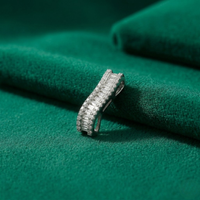 Studded Wave Pendant