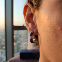 Wildflower Spark Hoops