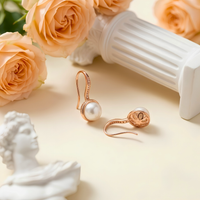 Gul-e-Noor Pearl Drop Earrings