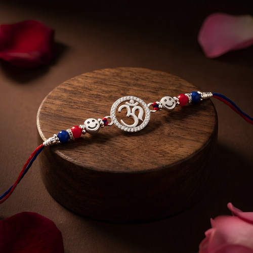 Smiley Om - 92.5 silver