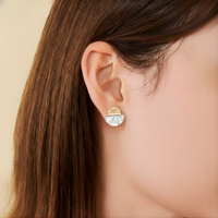 Sun n Moon Earring