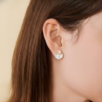 Sun n Moon Earring
