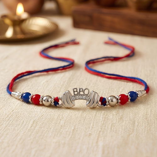 Fit Bro -92.5 silver rakhi