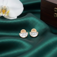 Sun n Moon Earring