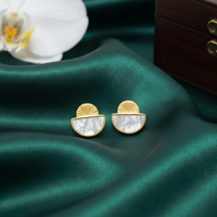 Sun n Moon Earring