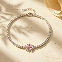 Mehfil Floral Tennis Bracelet