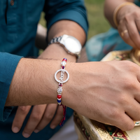 Smiley Veera - 92.5 silver rakhi