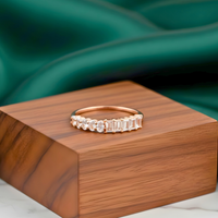 Crystal Row Ring