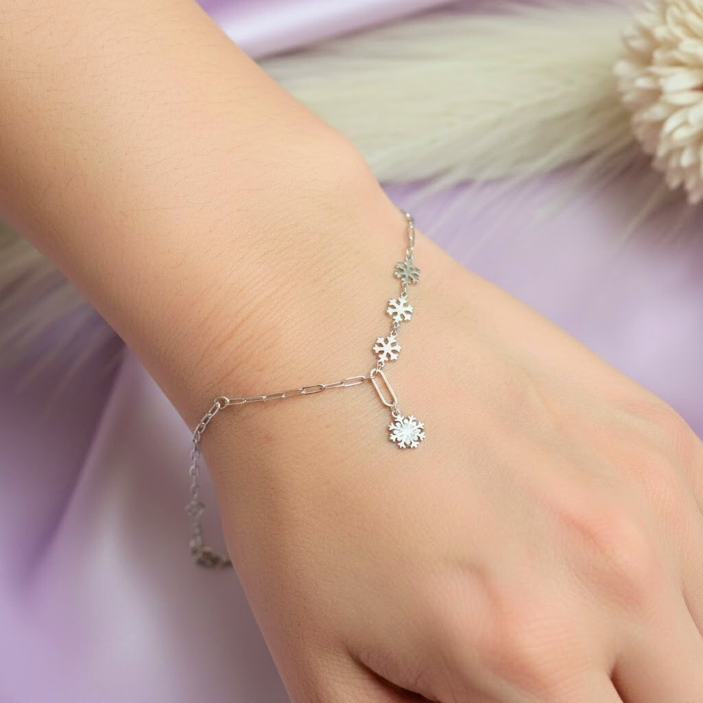 Snowflake Charm Bracelet