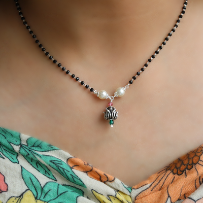 Lotus Charm Mangalsutra