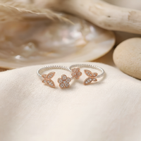 Blossom Belle Toe Rings