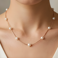Pearl Drift Necklace