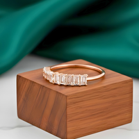 Crystal Row Ring