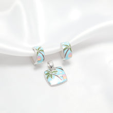 Load image into Gallery viewer, Tropical Escape Pendant set | 92.5 silver