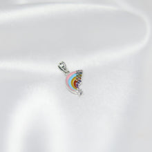 Load image into Gallery viewer, Rainbow Crescent Pendant