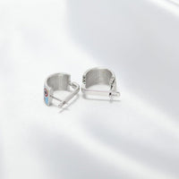 Enchanted Mosaic Hoops