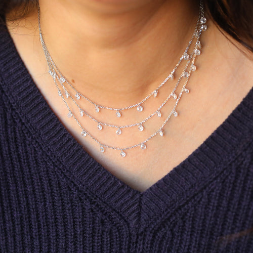 Moonlit Cascade – A Symphony of Sparkling Layers