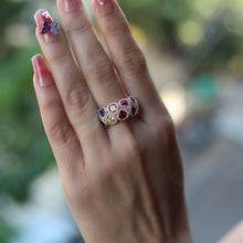 Load image into Gallery viewer, Celestial Harmony Multicolor Ring