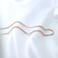 Dual tone Box Chain