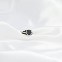 Load image into Gallery viewer, Midnight Onyx Signet Ring
