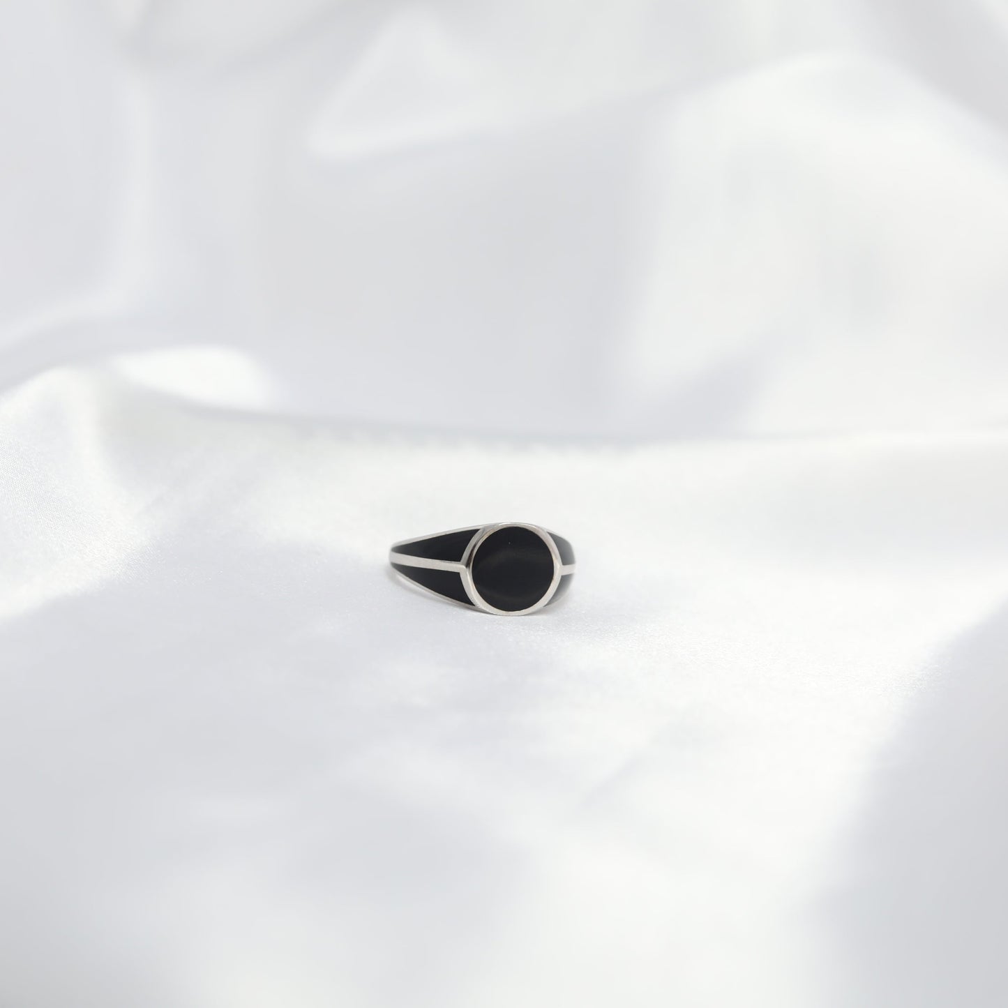 Midnight Onyx Signet Ring