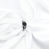 Midnight Onyx Signet Ring