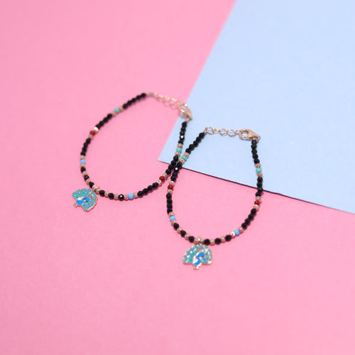 Elegant Peacock Nazarmani for Babies