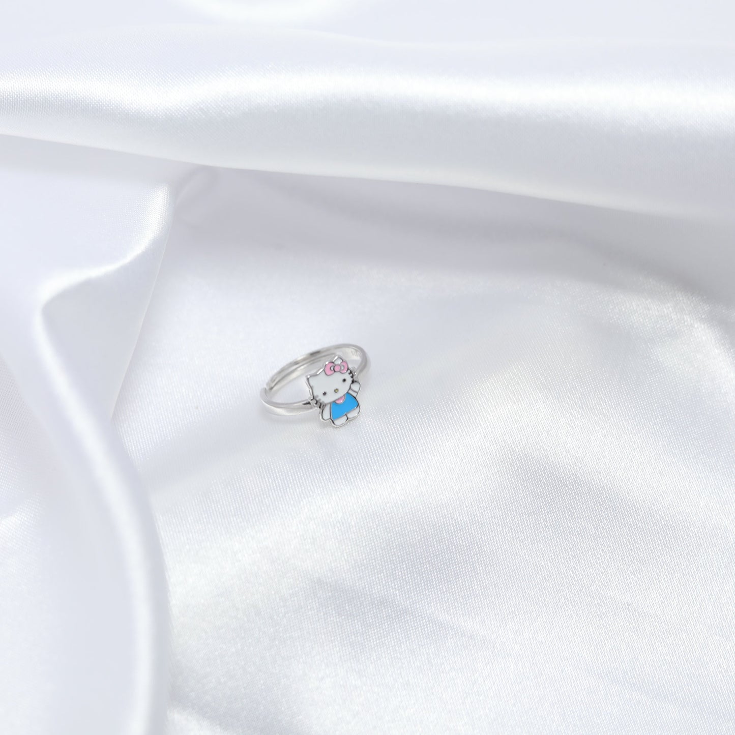 Hello Kitty Kid's Silver Ring