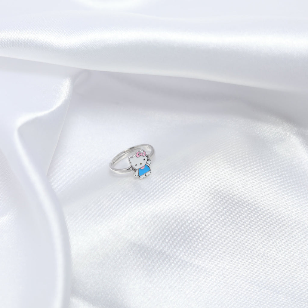 Hello Kitty Kid's Silver Ring