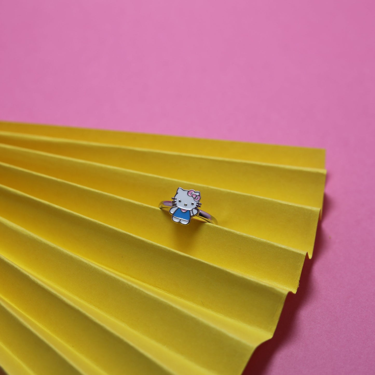 Hello Kitty Kid's Silver Ring