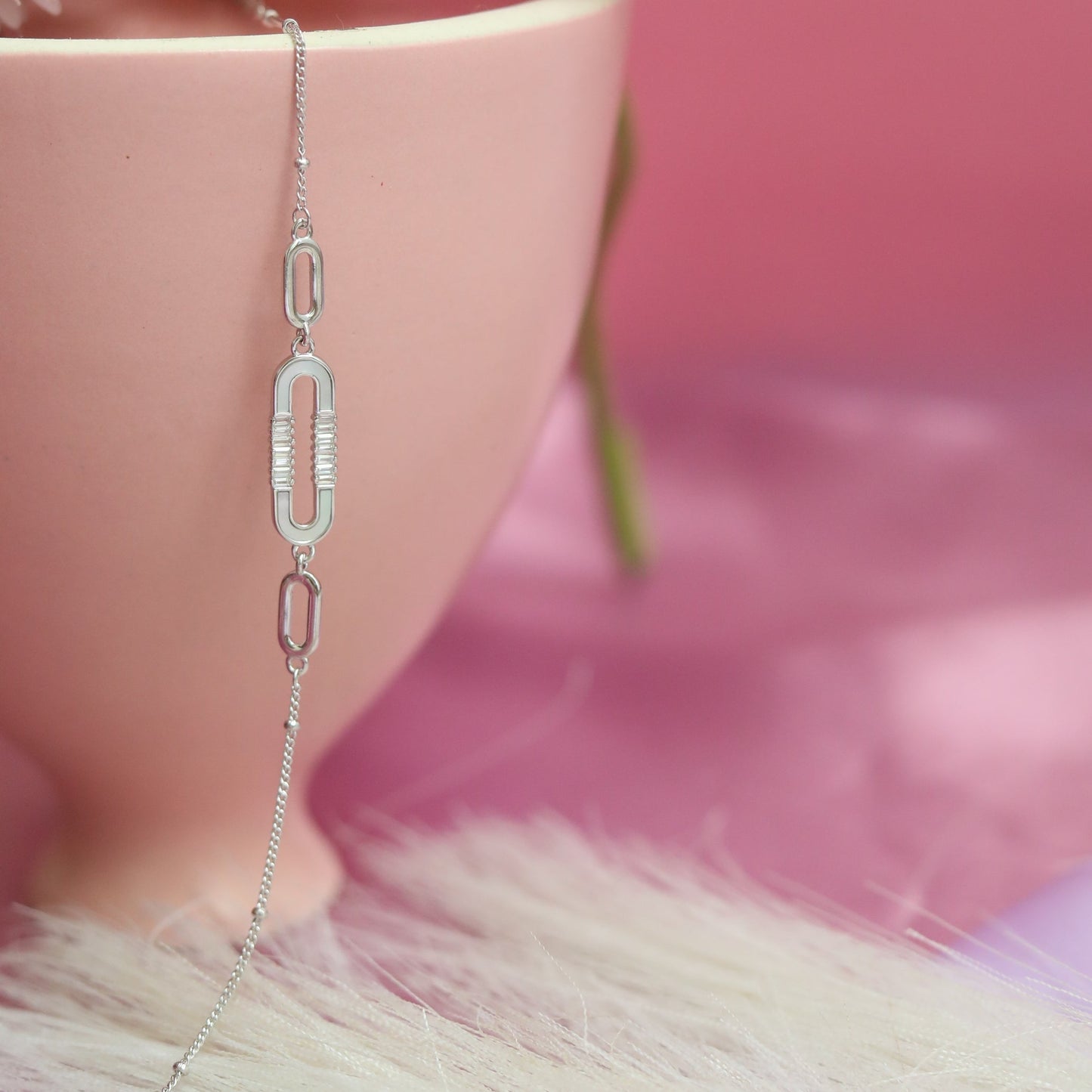 Silver Link Bracelet