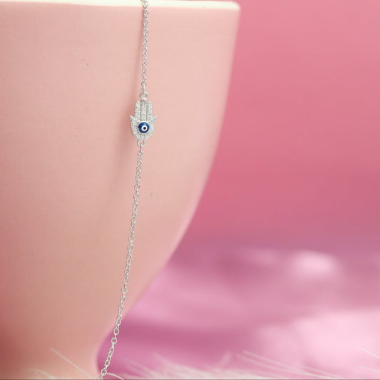 Hamsa Evil Eye Bracelet